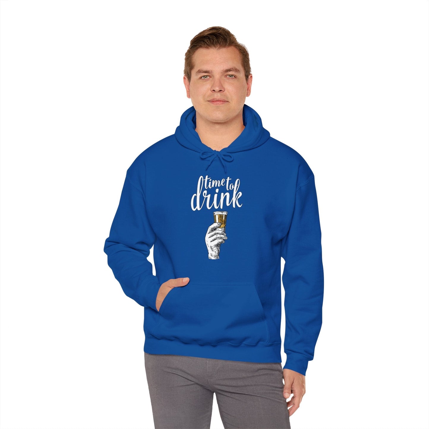 Time To Drink Hooded Sweatshirt The Devil's Pickle