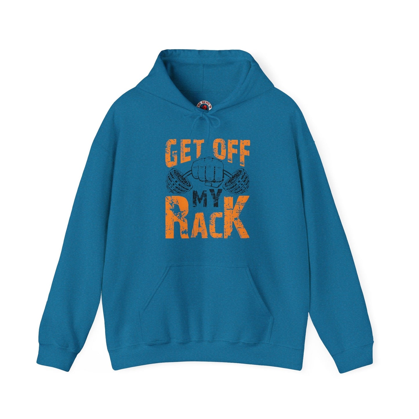 Get Off My Rack Hooded Sweatshirt The Devil's Pickle