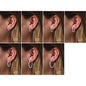 14K White Inside-Outside 19.3 mm Hoop Earring Mountings Ethereal Legacy Boutiques