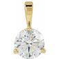 14K Yellow 5/8 CT Lab-Grown Diamond Pendant Ethereal Legacy Boutiques