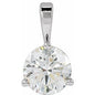 Sterling Silver 5/8 CT Lab-Grown Diamond Pendant Ethereal Legacy Boutiques