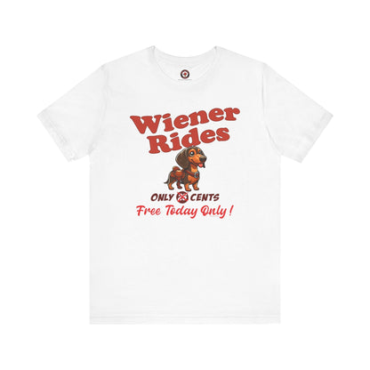 Free Wiener Rides T-Shirt The Devil's Pickle