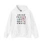 ABC I Love You Hooded Sweatshirt The Devil's Pickle