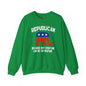Republican Because Not Everyone Can Be On Welfare Crewneck Sweatshirt The Devil's Pickle