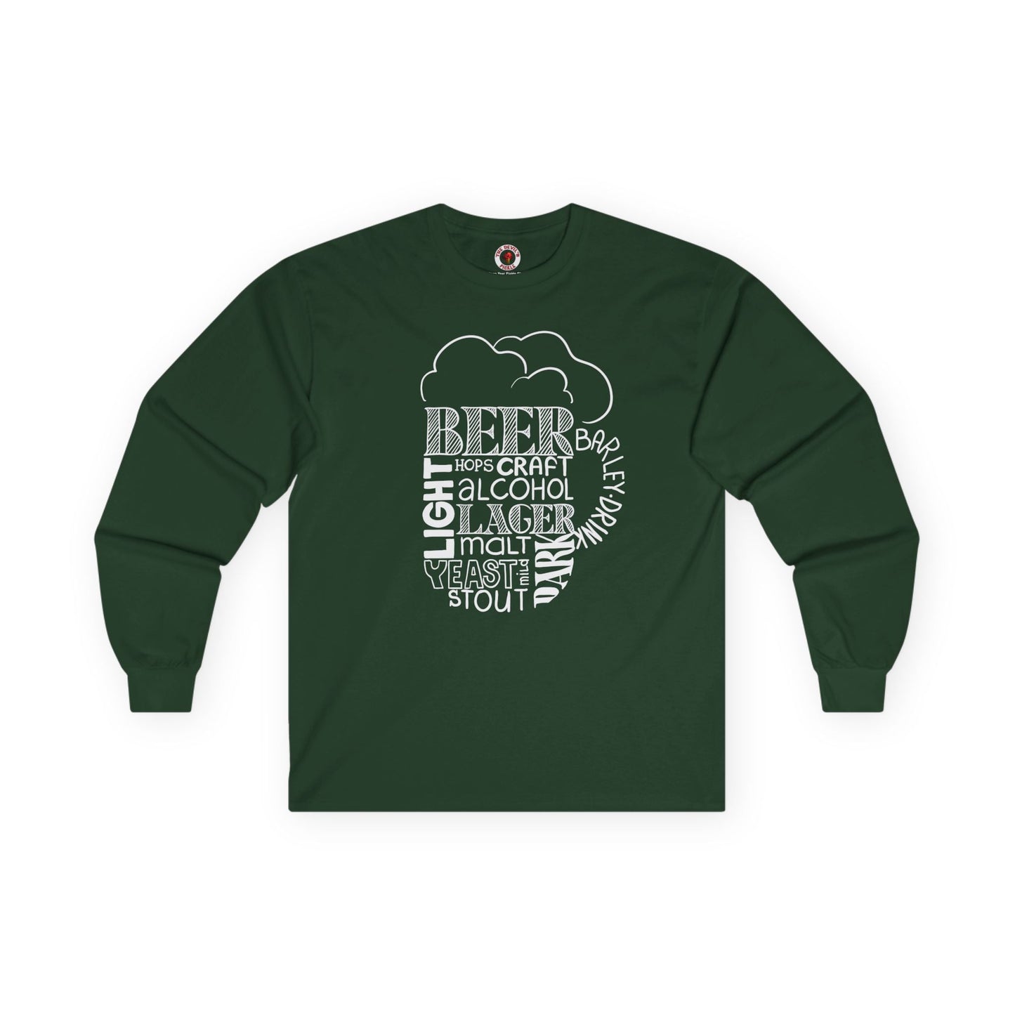 Beer Mug Of Words Long Sleeve Tee The Devil's Pickle