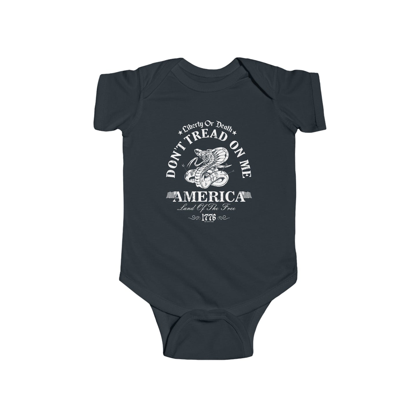 Don't Tread on Me Infant Fine Jersey Bodysuit The Devil's Pickle