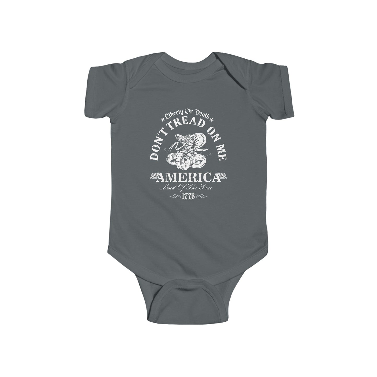 Don't Tread on Me Infant Fine Jersey Bodysuit The Devil's Pickle