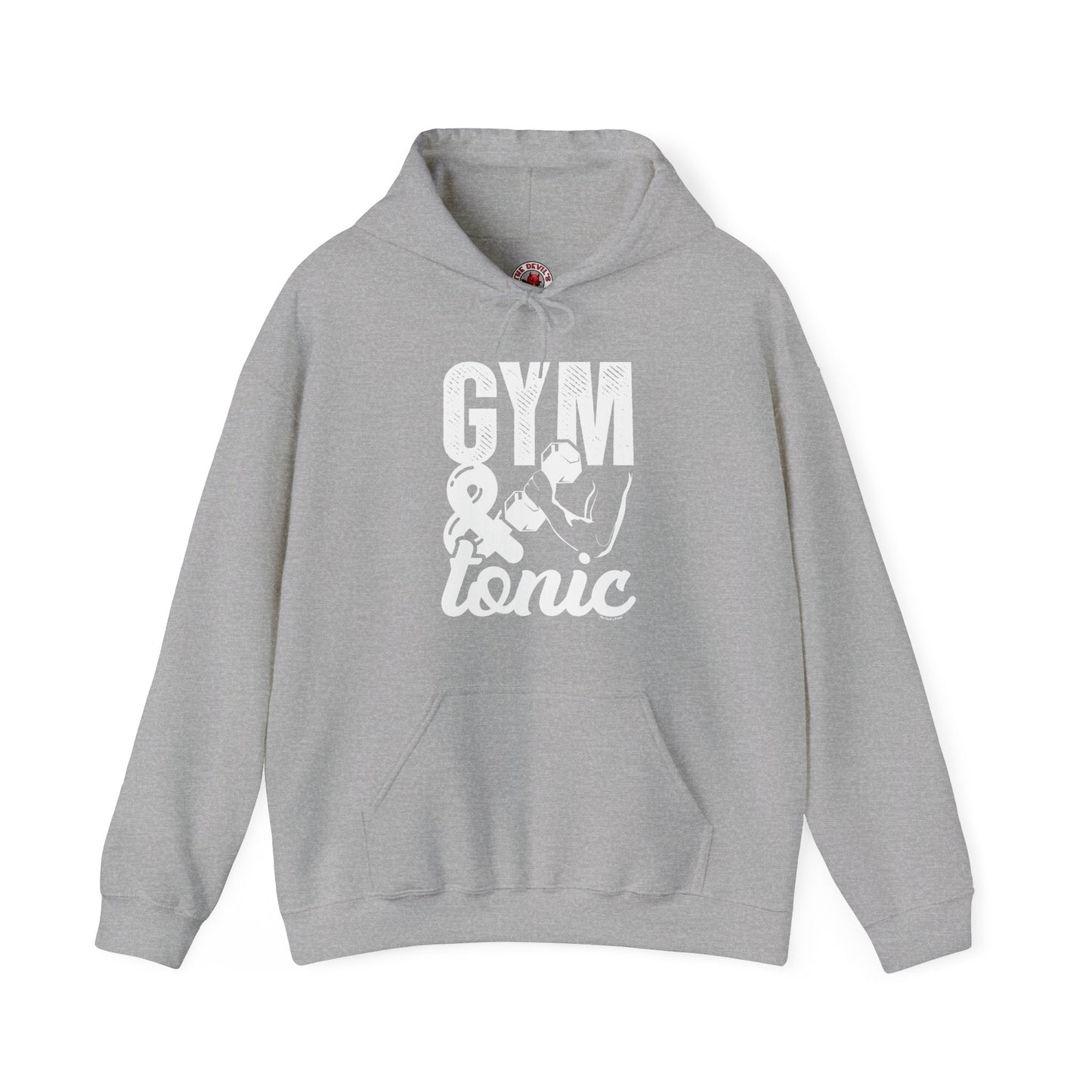 Gym and Tonic Hooded Sweatshirt The Devil's Pickle