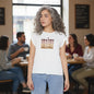 Women’s Flowy Rolled Cuffs Muscle Tee Grayceful LLC