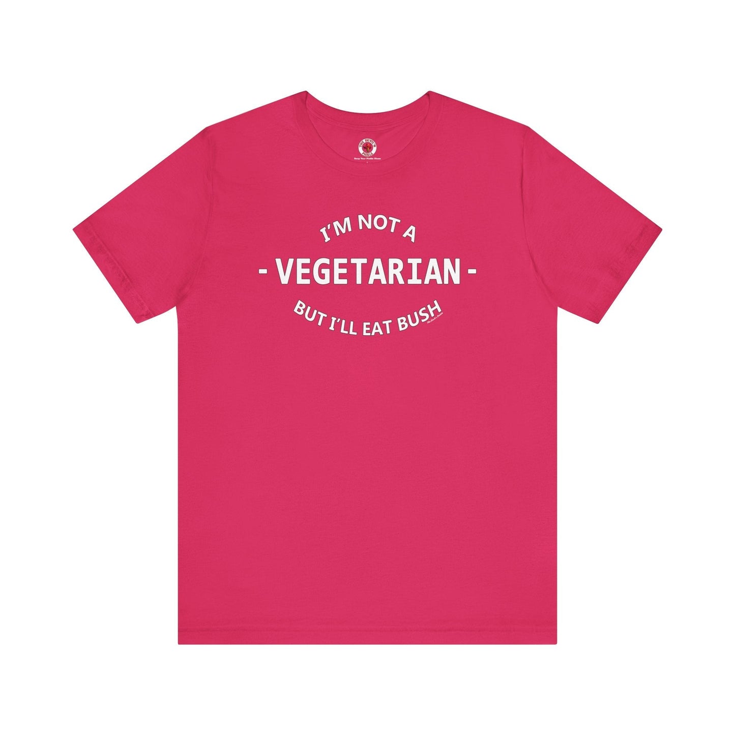 I'm Not A Vegetarian T-Shirt The Devil's Pickle