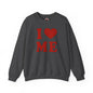 I Heart Me Crewneck Sweatshirt The Devil's Pickle