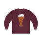 Beer Eat Sleep Repeat Long Sleeve Tee The Devil's Pickle