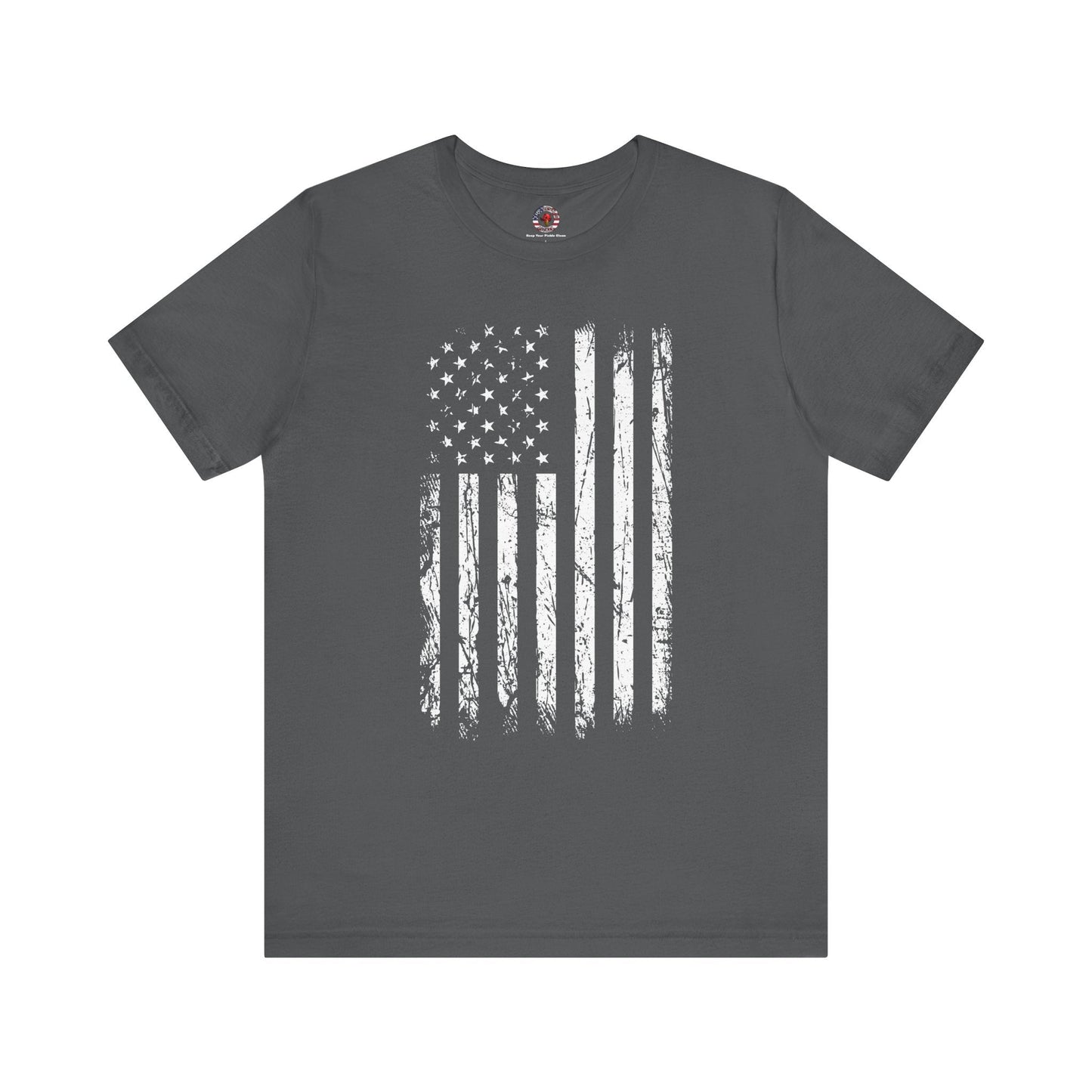 American Grunge Flag T-Shirt The Devil's Pickle
