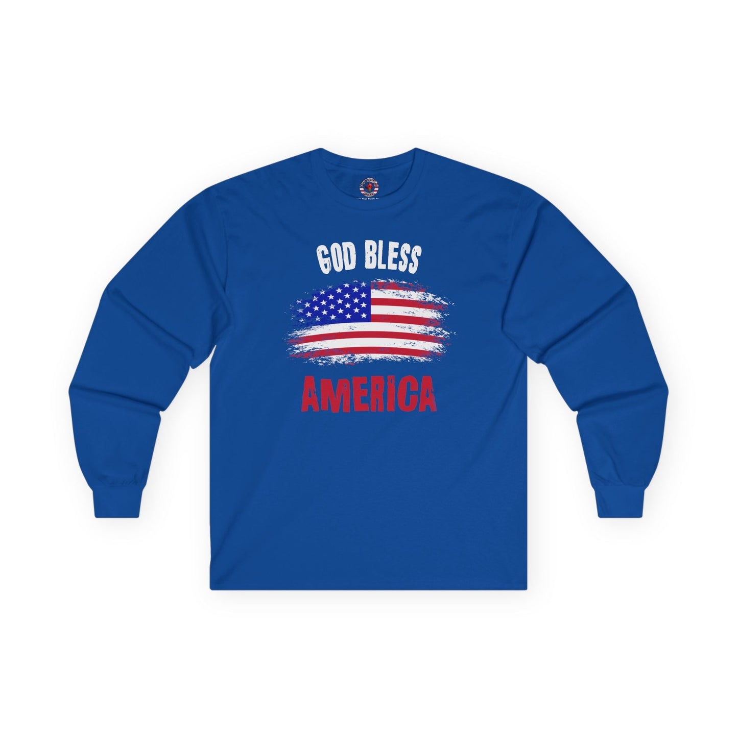 God Bless America Long Sleeve Tee The Devil's Pickle