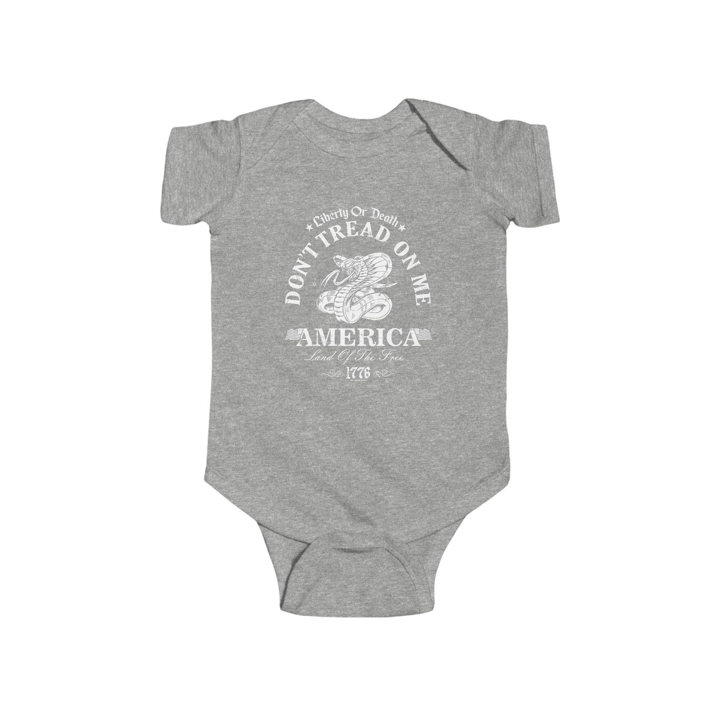 Don't Tread on Me Infant Fine Jersey Bodysuit The Devil's Pickle