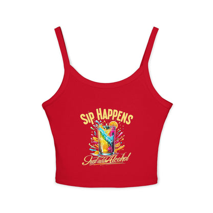 Playful & Stylish Womens Spaghetti Strap Tank Top Country in My Heart