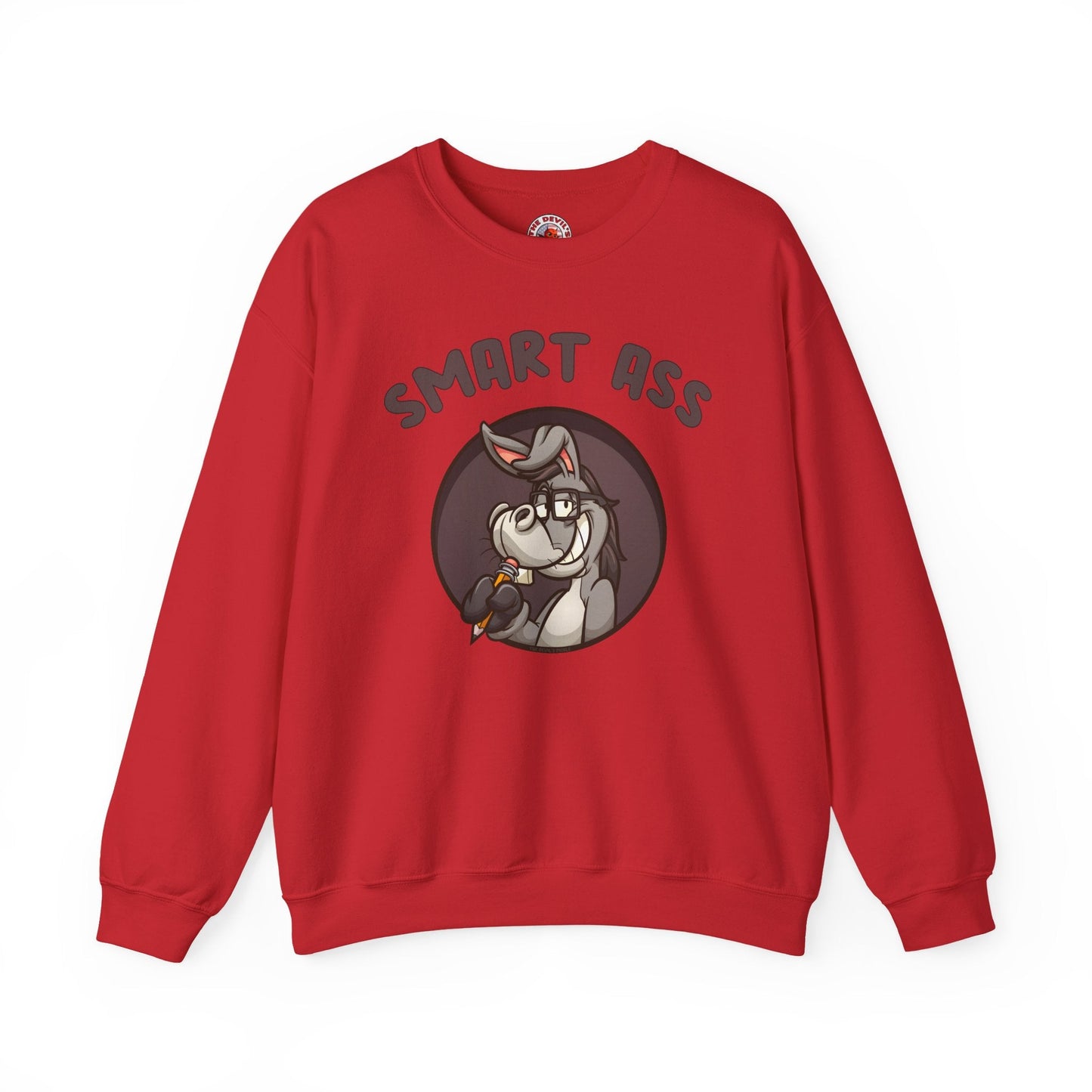 Smart Ass Crewneck Sweatshirt The Devil's Pickle