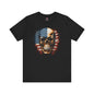 American Flag Skull T-Shirt The Devil's Pickle