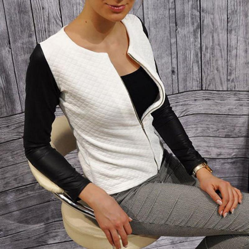 Women’s Plaid Patchwork Blazer FitiqueFit