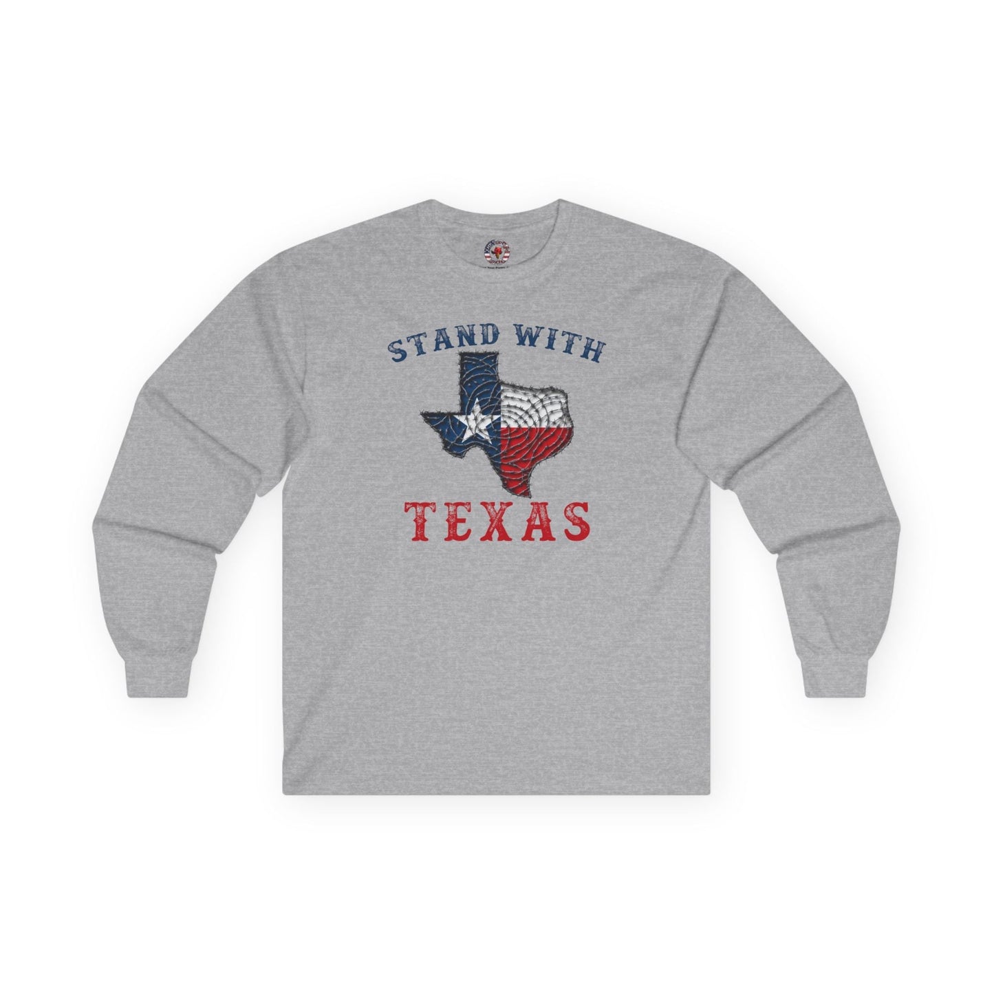 Stand With Texas Long Sleeve Tee The Devil's Pickle