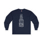 Beer Bottle of Words Long Sleeve Tee The Devil's Pickle