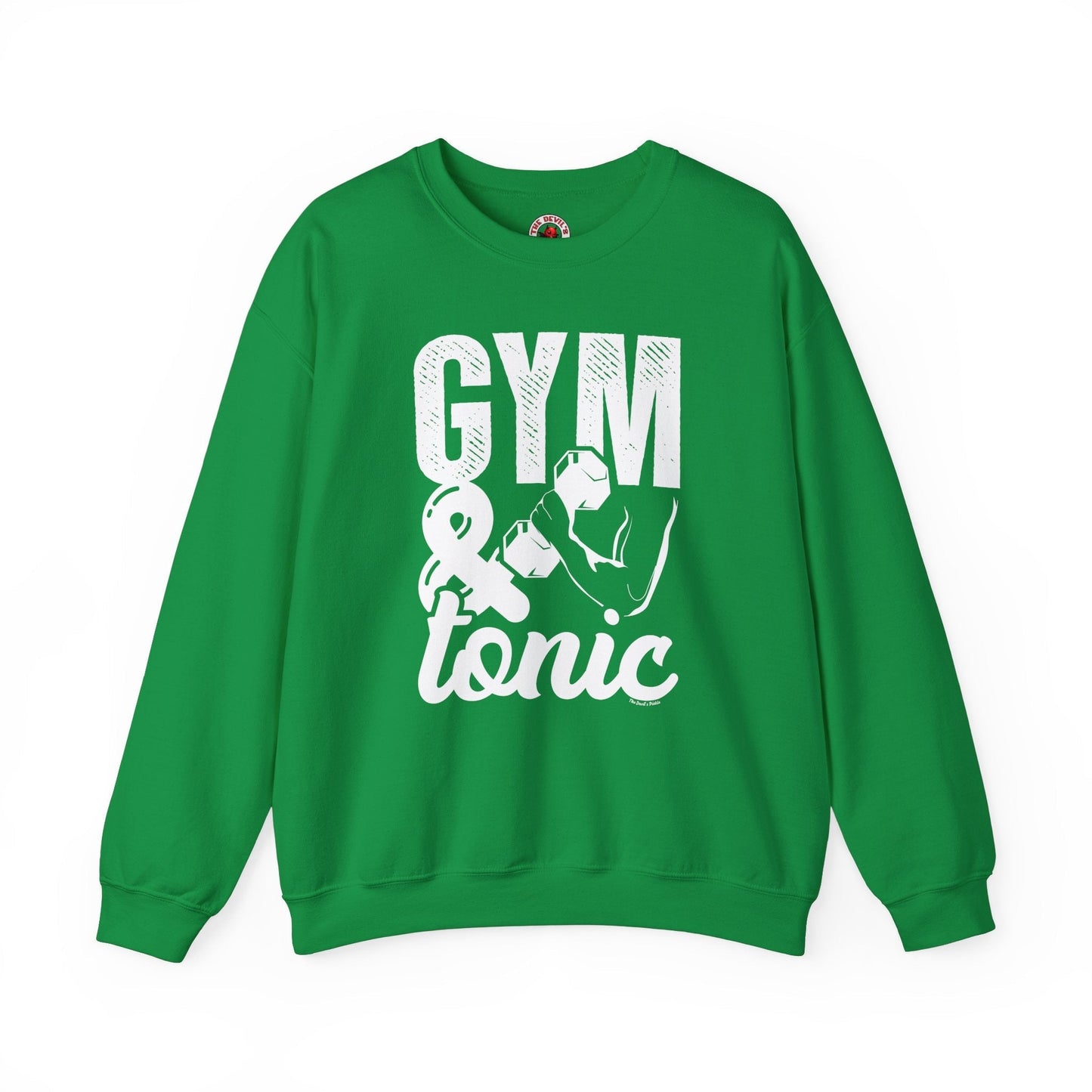 Gym and Tonic Crewneck Sweatshirt The Devil's Pickle