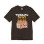 Working On My 6 Pack T-Shirt The Devil's Pickle