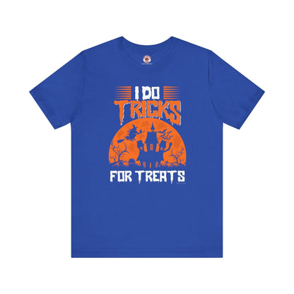 I Do Tricks For Treats T-Shirt The Devil's Pickle
