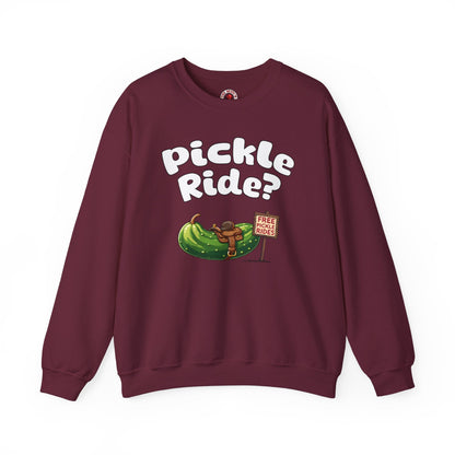Pickle Ride Crewneck Sweatshirt The Devil's Pickle