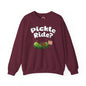 Pickle Ride Crewneck Sweatshirt The Devil's Pickle