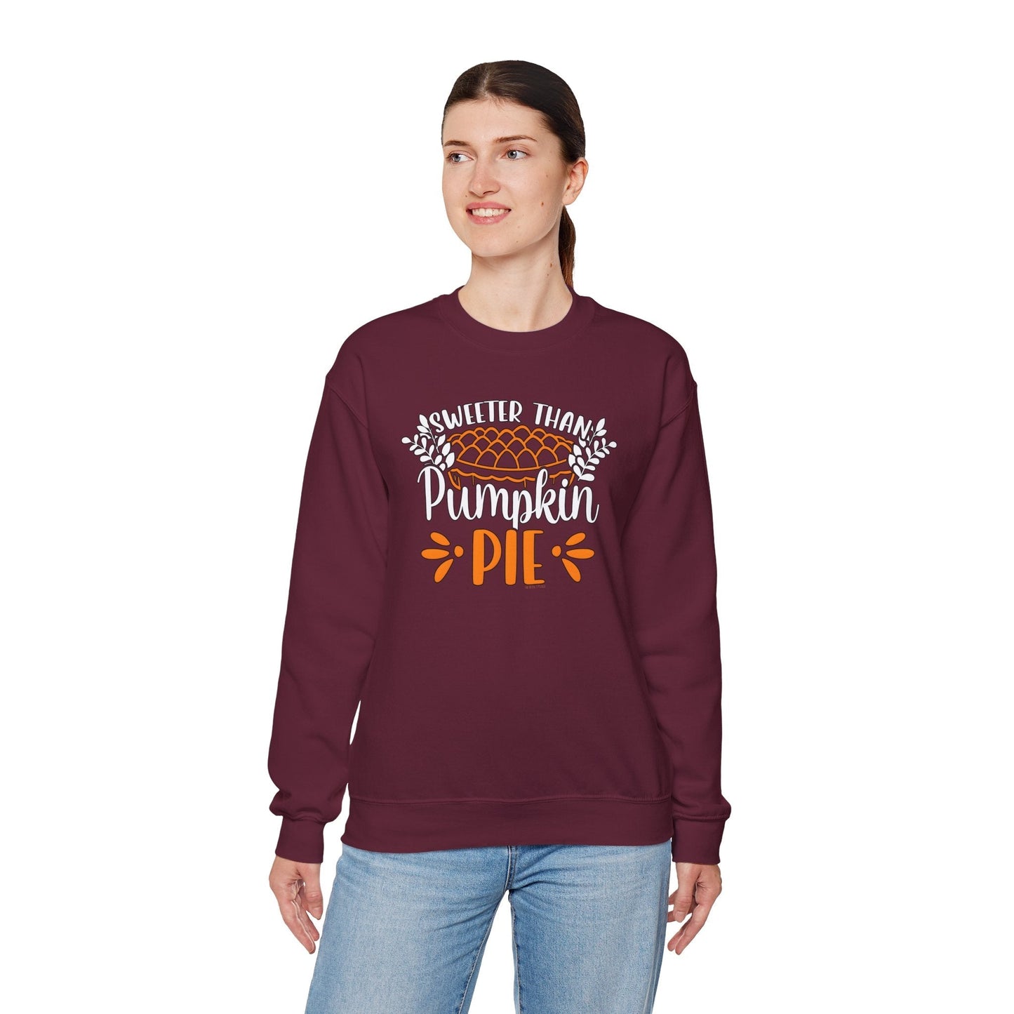 Sweeter Than Pumpkin Pie Crewneck Sweatshirt The Devil's Pickle