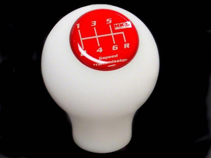 HKS Limited Edition White Ball Shift Knob M10x1.25 Thread FR SPORT