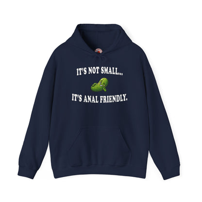 It's Not Small Hooded Sweatshirt The Devil's Pickle