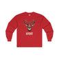 Horny Reindeer Long Sleeve Tee