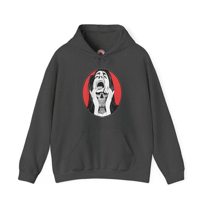 Skull Woman Hooded Sweatshirt The Devil's Pickle