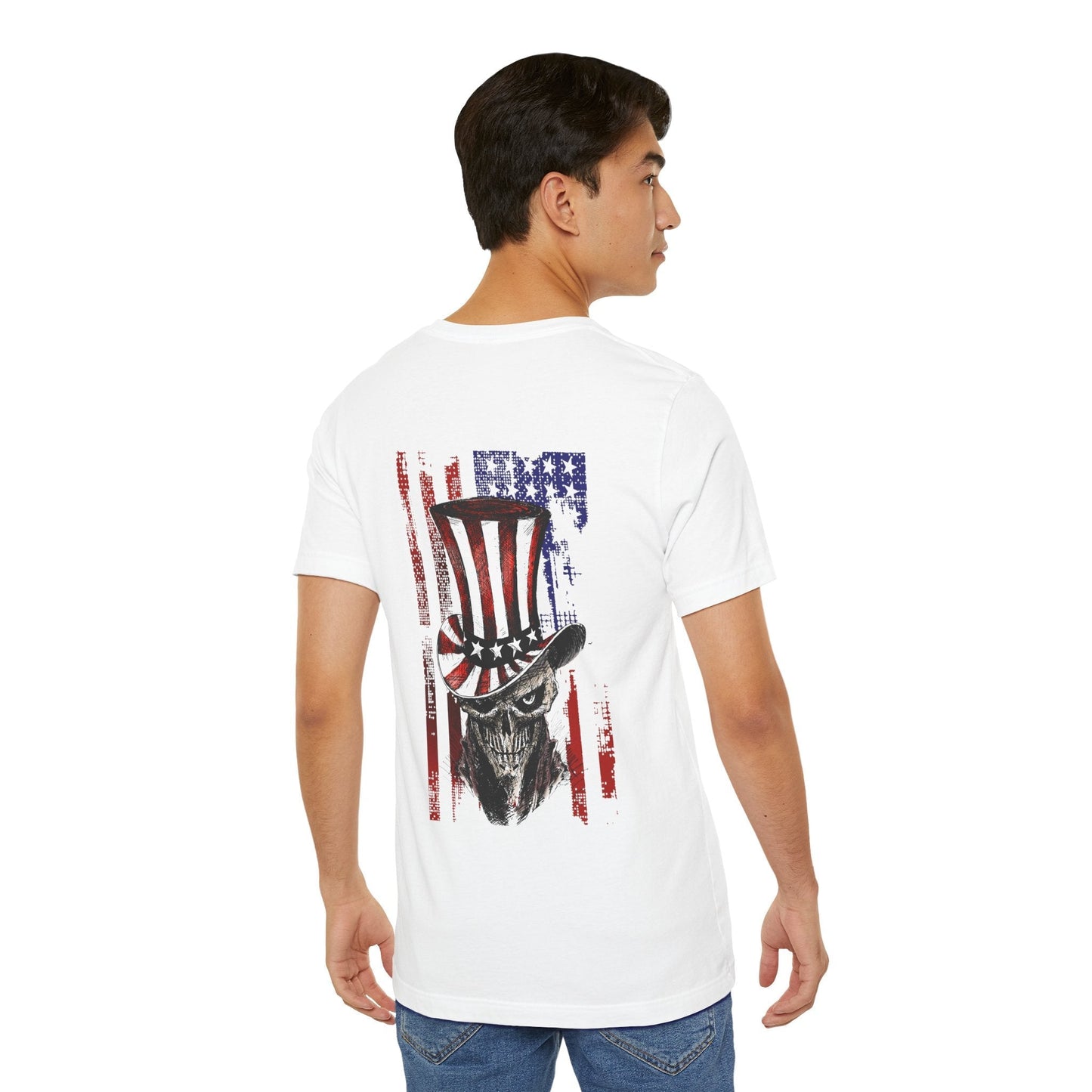 Patriotic Skull T-Shirt The Devil's Pickle