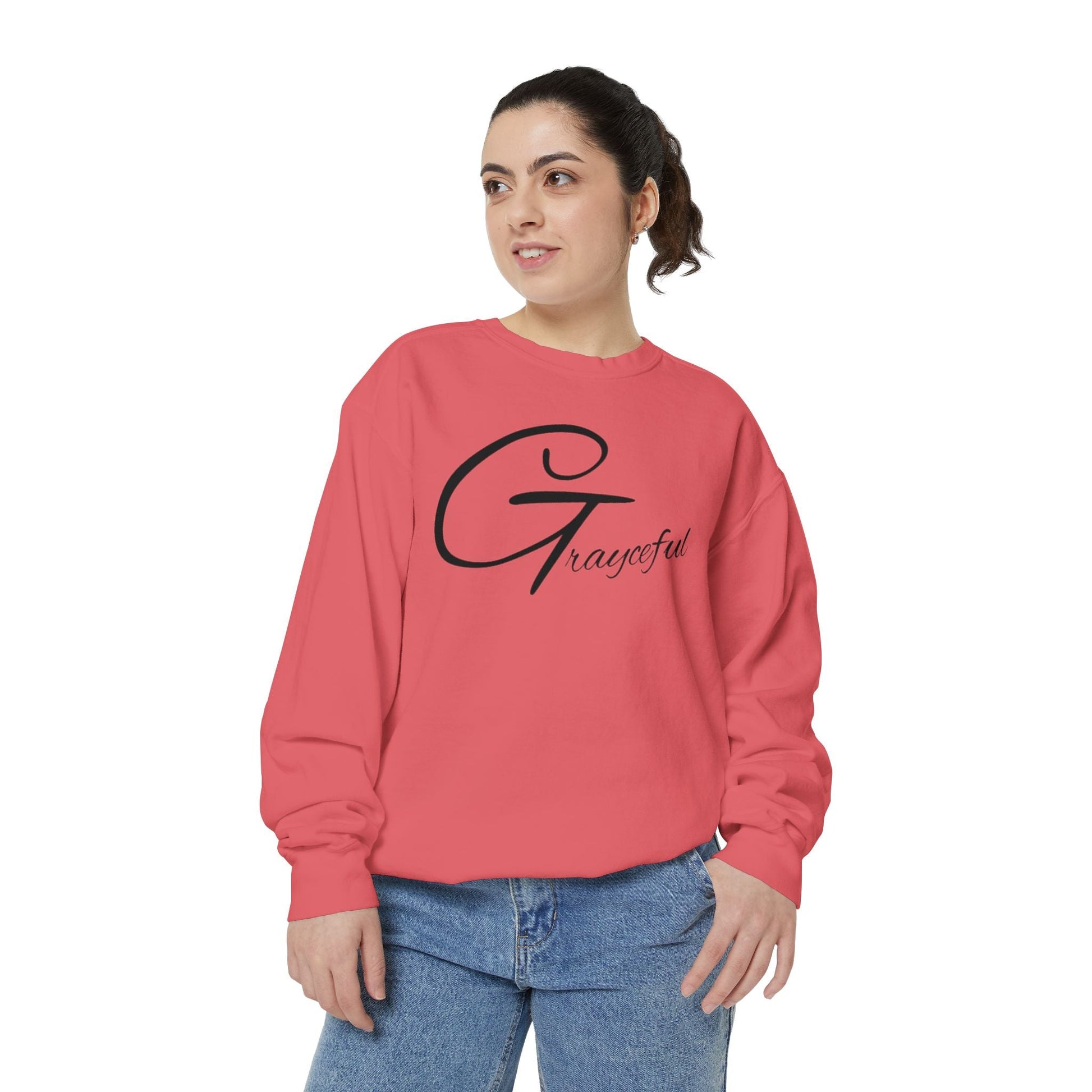 Unisex Garment-Dyed Sweatshirt Grayceful LLC