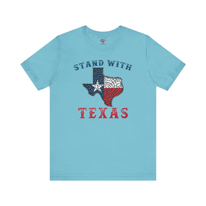 Stand With Texas T-Shirt The Devil's Pickle