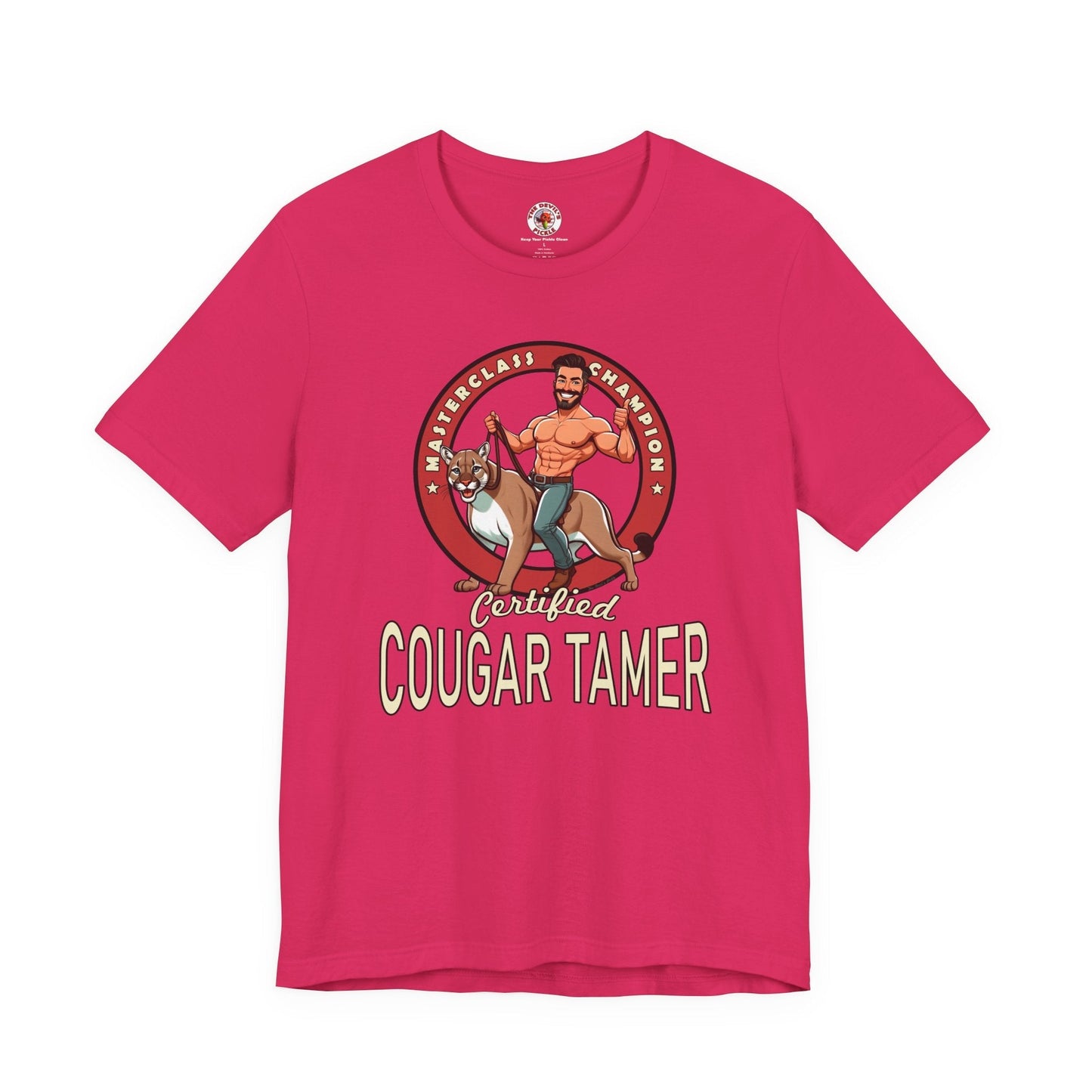 Certified Cougar Tamer T-Shirt The Devil's Pickle