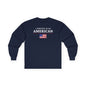 I Identify As An American Long Sleeve Tee The Devil's Pickle