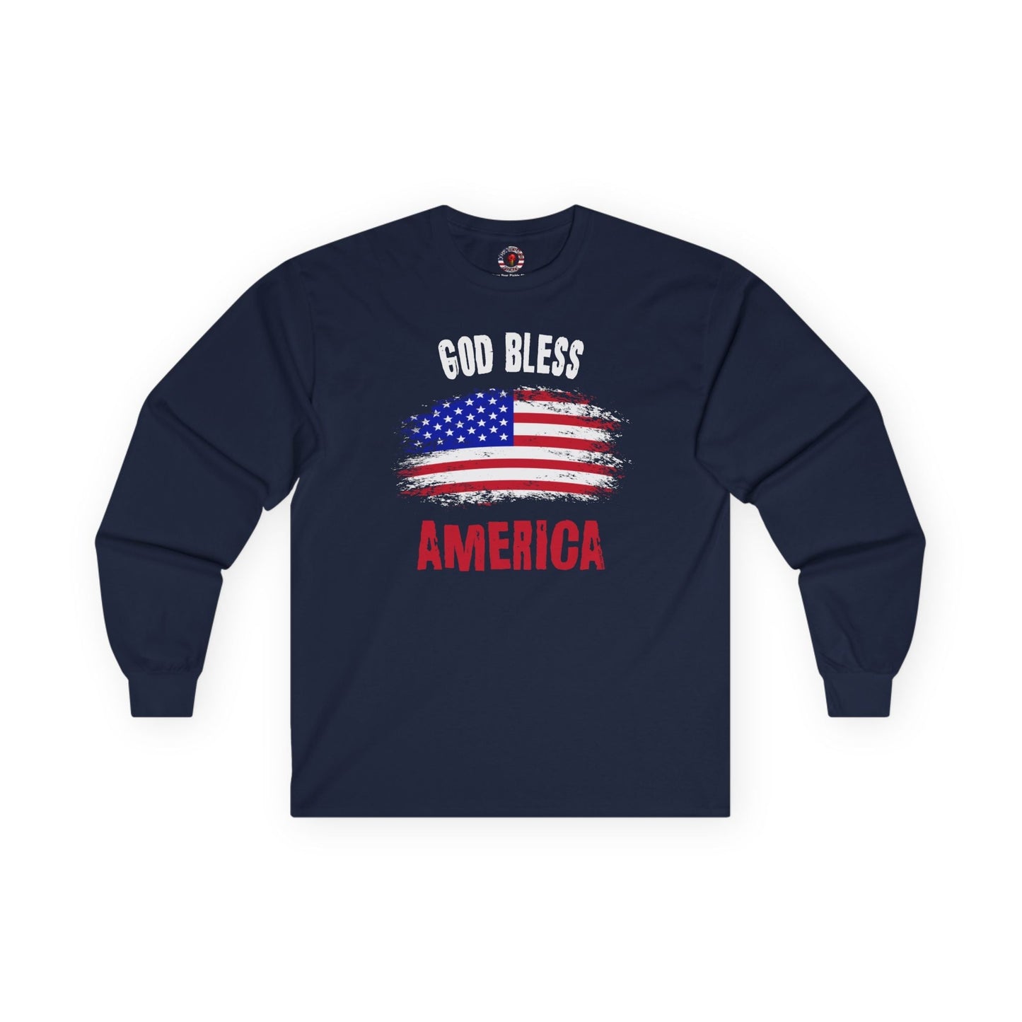 God Bless America Long Sleeve Tee The Devil's Pickle