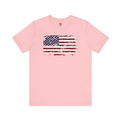 Vintage Style American Flag T-Shirt The Devil's Pickle