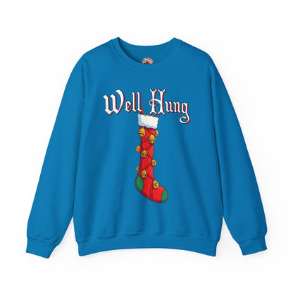 Well Hung Crewneck Sweatshirt The Devil's Pickle