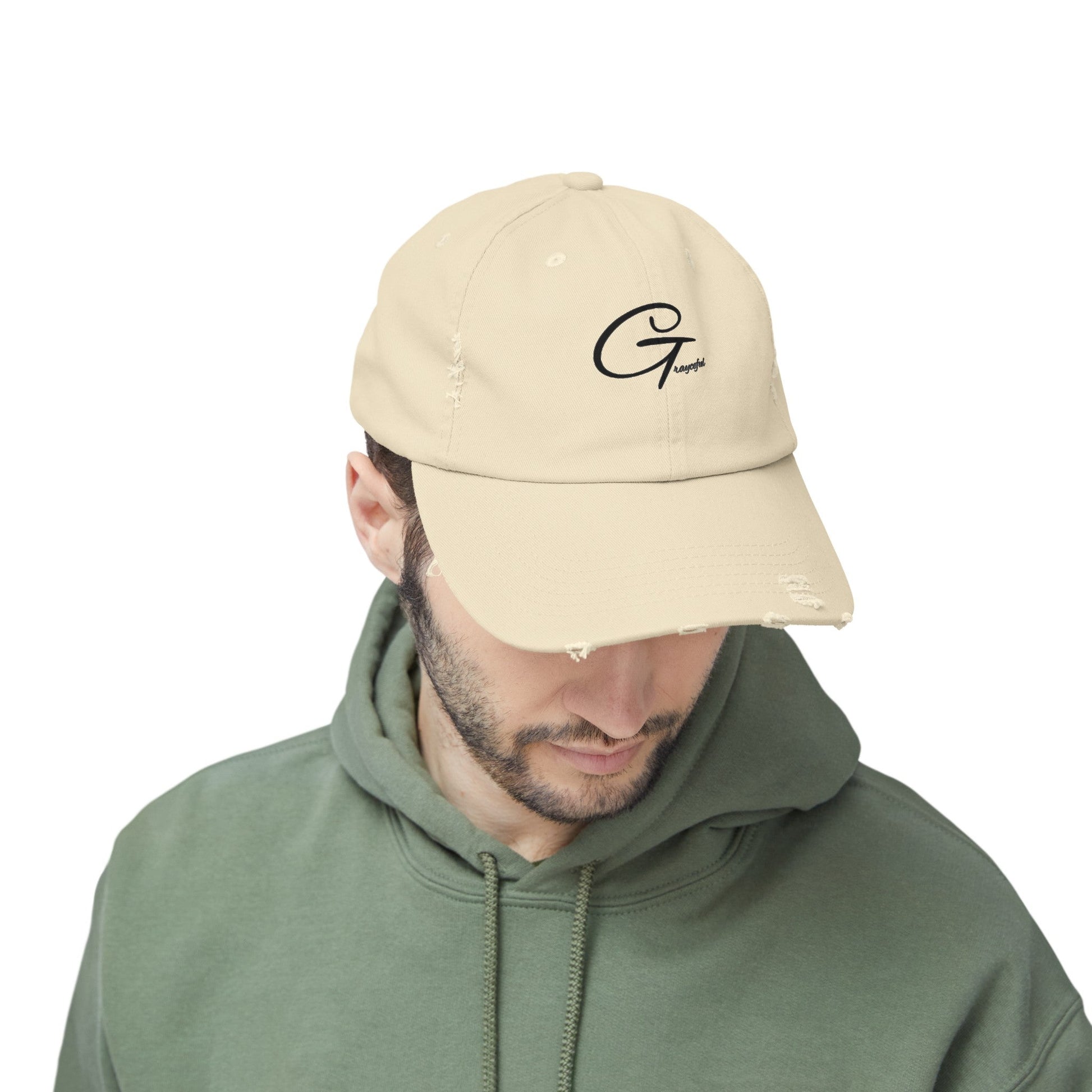 Grayceful Distressed Cap Grayceful LLC