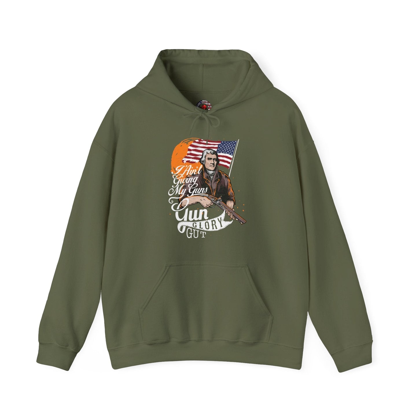 I Ain't Giving My Guns Hooded Sweatshirt The Devil's Pickle