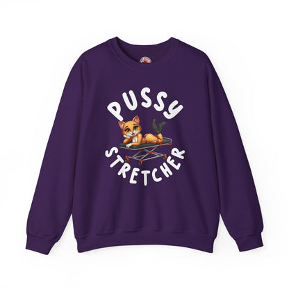 Pussy Stretcher Crewneck Sweatshirt The Devil's Pickle