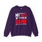 Looking At My Wife I Think Damn Crewneck Sweatshirt The Devil's Pickle