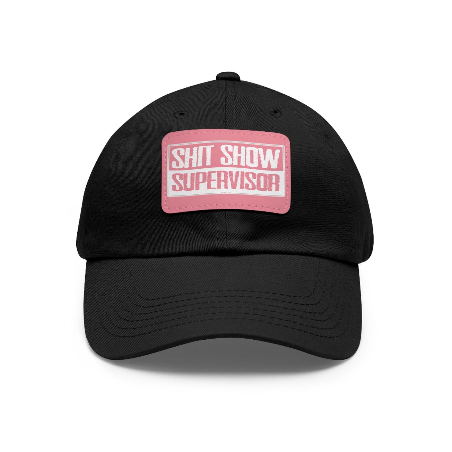 Shit Show Supervisor Hat with Leather Patch The Devil's Pickle