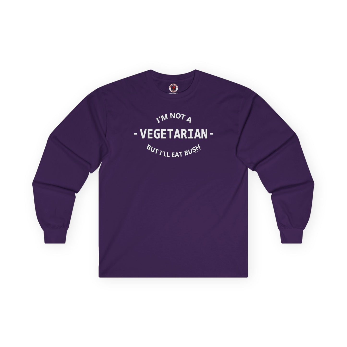 I'm Not A Vegetarian Long Sleeve Tee The Devil's Pickle