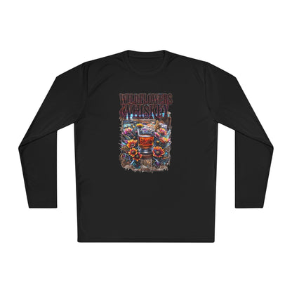 Wildflowers and Whiskey Lightweight Long Sleeve Tee Country in My Heart
